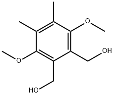 3,6-Dimethoxy-4,5-dimethyl-1,2-benzenedimethanol 结构式