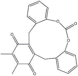 40870-70-0 [4,5-Dimethyl-3,6-dioxo-1,4-cyclohexadiene-1,2-diyldi(methyleneoxy)]bis(formic acid phenyl) ester