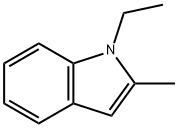 N-乙基-2-甲基吲哚,40876-94-6,结构式