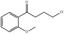 4-CHLORO-1-(2-METHOXYPHENYL)-1-OXOBUTANE 结构式
