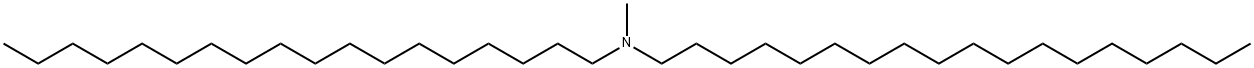 N,N-ジ-n-オクタデシルメチルアミン 化学構造式