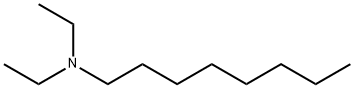 オクチルジエチルアミン 化学構造式