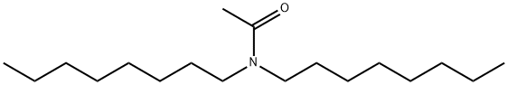 N,N-二辛基乙酰胺,4088-41-9,结构式