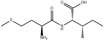 N-L-メチオニル-L-イソロイシン 化学構造式
