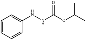 2-フェニルヒドラジン-1-カルボン酸1-メチルエチル 化学構造式