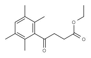 에틸4-(2,3,5,6-테트라메틸페닐)-4-옥소부타노에이트