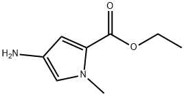 乙基4-氨基-1-甲基-1H-吡咯-2-羧酸酯盐酸盐 结构式