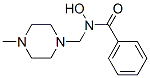 N-[(4-Methyl-1-piperazinyl)methyl]benzohydroxamic acid 结构式