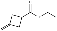 3-亚甲基-环丁基甲酸乙酯,40896-96-6,结构式