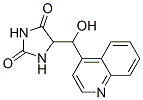 2,4-Imidazolidinedione,  5-(hydroxy-4-quinolinylmethyl)- Struktur