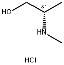 (S)-2-(甲基氨基)丙烷-1-醇盐酸盐,40916-61-8,结构式