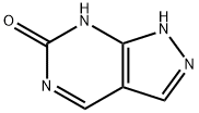 6H-Pyrazolo[3,4-d]pyrimidin-6-one, 1,5-dihydro- (9CI) 化学構造式