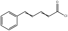 5-Phenyl-2,4-pentadienoic acid chloride Struktur