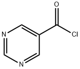 5-Pyrimidinecarbonyl chloride (7CI,9CI) Structure