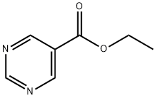 5-嘧啶甲酸乙酯, 40929-50-8, 结构式