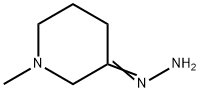 3-Piperidinone,1-methyl-,hydrazone(9CI) Struktur