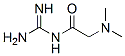 Acetamide, N-(aminoiminomethyl)-2-(dimethylamino)- (9CI) Struktur