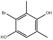 1,4-Benzenediol, 2-bromo-3,5-dimethyl- (9CI) Structure