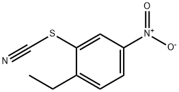 Thiocyanic acid, 2-ethyl-5-nitrophenyl ester (9CI) Structure