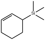 3-(Trimethylsilyl)-1-cyclohexene Struktur