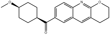 409345-29-5 2,3-(オキシトリメチレン)-6-(4β-メトキシシクロヘキサン-1β-イルカルボニル)キノリン