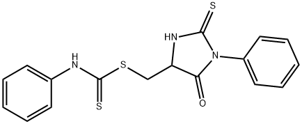 PTH-(S-PHENYLTHIOCARBAMYL)CYSTEINE Struktur
