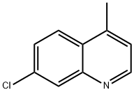 7-chloro-4-methylquinoline Struktur