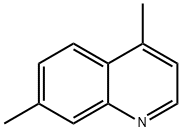 4,7-ジメチルキノリン 化学構造式