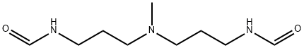 N,N'-[(Methylimino)bis(3,1-propanediyl)]bisformamide Structure