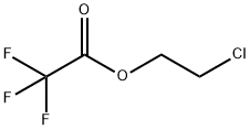 2-氯乙基2,2,2-三氟乙酸 结构式