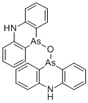 10,10'-オキシビス(5,10-ジヒドロフェナルサジン) 化学構造式