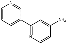 2-(吡啶-3-基)吡啶-4-胺 结构式