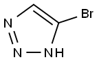 4-ブロモ-1H-1,2,3-トリアゾール 化学構造式