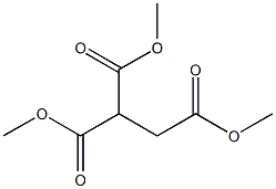 2-Methoxycarbonylsuccinic acid dimethyl ester Struktur
