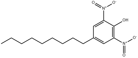 2,6-dinitro-4-nonylphenol  Struktur