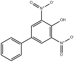 3,5-DINITRO-BIPHENYL-4-OL Struktur