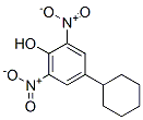 4-CYCLOHEXYL-2,6-DINITROPHENOL Struktur
