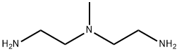 N-メチル-2,2'-ジアミノジエチルアミン 化学構造式