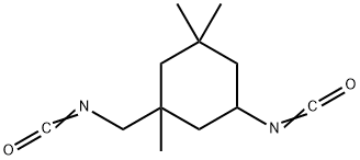 异佛尔酮二异氰酸酯 结构式