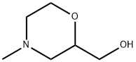 4-Methyl-2-morpholinemethanol 化学構造式