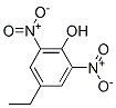 2,6-Dinitro-4-ethylphenol Struktur