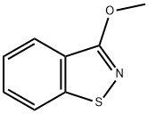 3-甲氧基-1,2-苯并异噻唑, 40991-38-6, 结构式
