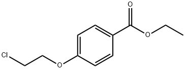 ETHYL 4-(2-CHLOROETHOXY)BENZOATE Structure