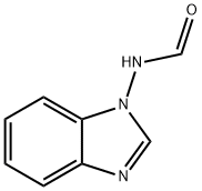 Formamide, N-1H-benzimidazol-1-yl- (9CI),40995-25-3,结构式