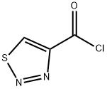 1,2,3-噻重氮-4-酰氯,4100-17-8,结构式