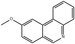 9-Methoxyphenanthridine 结构式