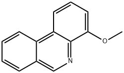 4-Methoxyphenanthridine 结构式