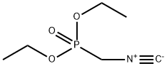 (イソシアノメチル)ホスホン酸ジエチル 化学構造式