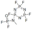 2-[(Difluorophosphinyl)(methyl)amino]-2,4,4,6,6-pentafluoro-2,2,4,4,6,6-hexahydro-1,3,5,2,4,6-triazatriphosphorine Structure