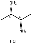 (2S,3S)-(-)-2,3-BUTANEDIAMINE DIHYDROCHLORIDE, 41013-47-2, 结构式